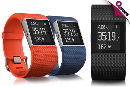 From QR499 Take Your Fitness to the Next Level with a FitBit Charge, FitBit Charge HR OR FitBit Surge! (Up to QR1249 Value)